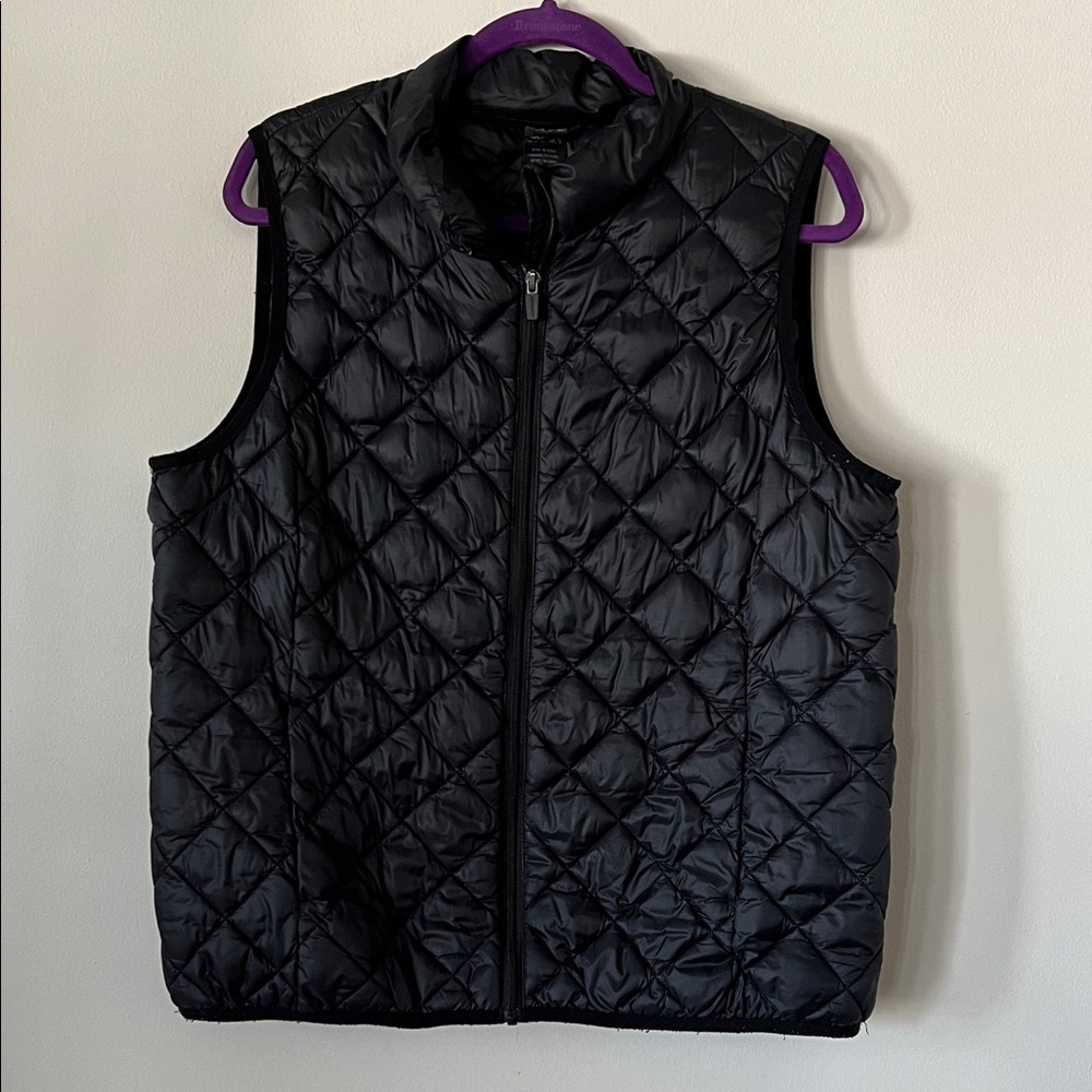 Jockey Black Quilted Outerwear